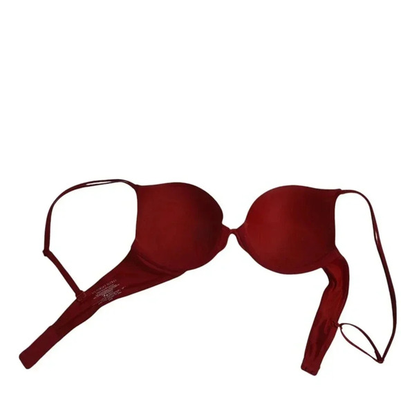 Victoria's Secret Very Sexy Push Up Bra Red Underwire Size 34B - Picture 7 of 7